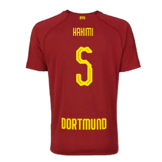 Borussia Dortmund 2018-19 Third Shirt (S) (Mint) (Hakimi 5)