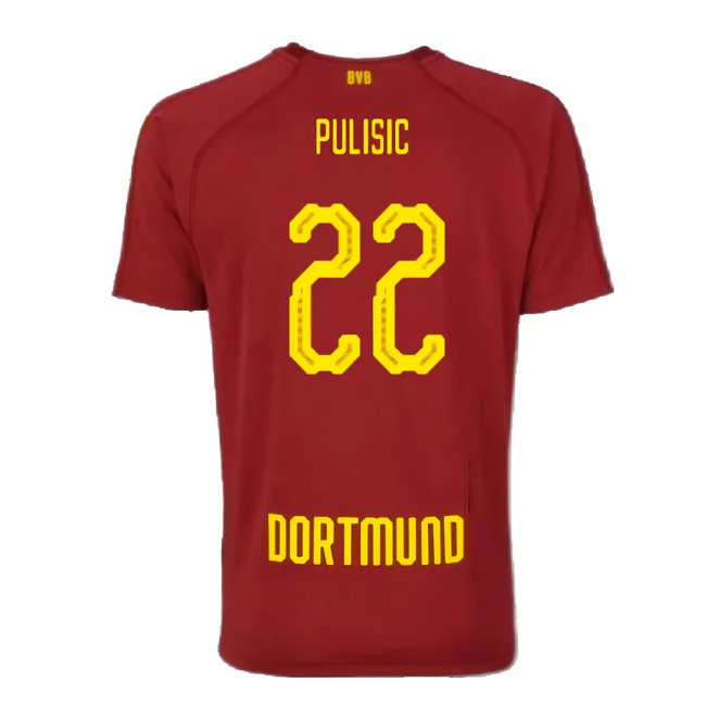 Borussia Dortmund 2018-19 Third Shirt (S) (Mint) (Pulisic 22)