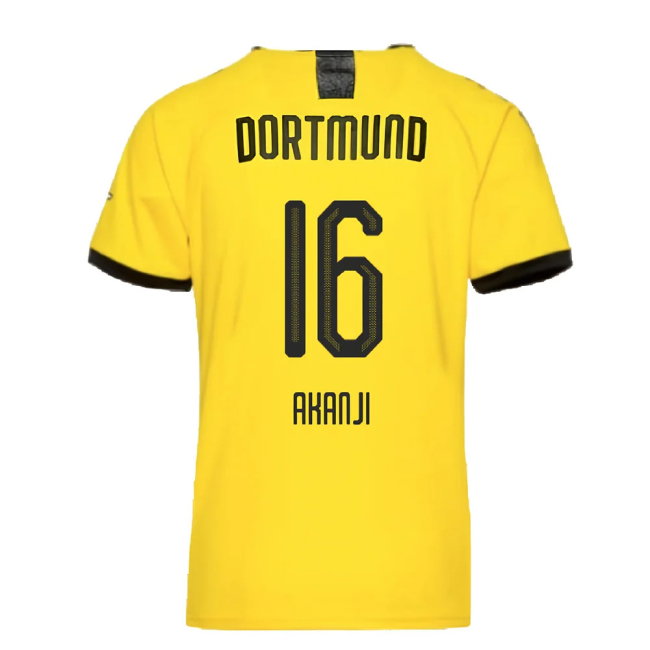 Borussia Dortmund 2019-20 Home Shirt (L) (Excellent) (AKANJI 16)