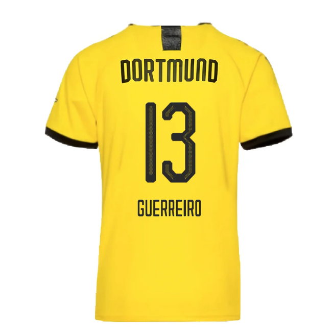 Borussia Dortmund 2019-20 Home Shirt (L) (Excellent) (GUERREIRO 13)