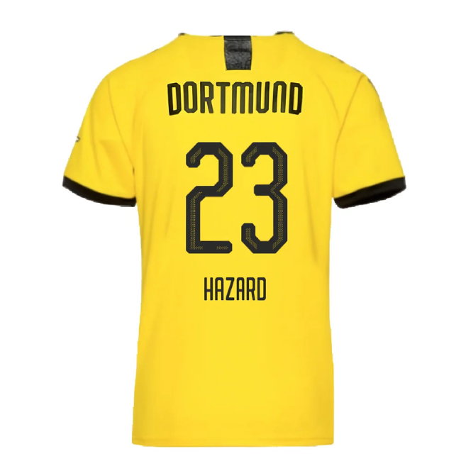 Borussia Dortmund 2019-20 Home Shirt (L) (Excellent) (Hazard 23)
