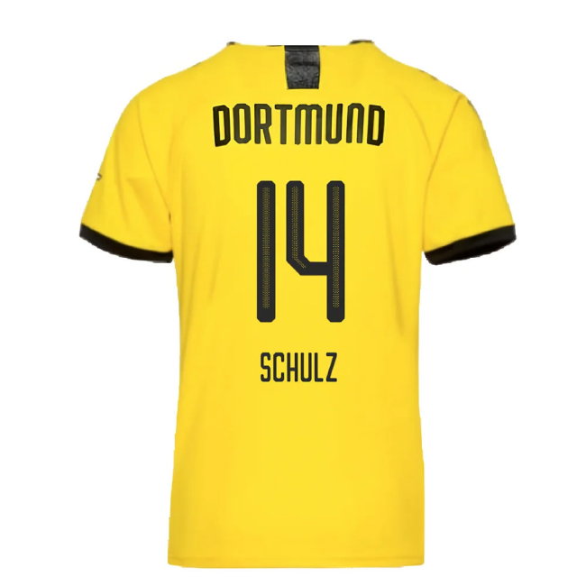 Borussia Dortmund 2019-20 Home Shirt (L) (Excellent) (Schulz 14)