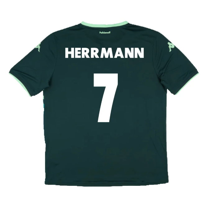 Borussia Monchengladbach 2015-16 Away Shirt (Mint) (Herrmann 7)