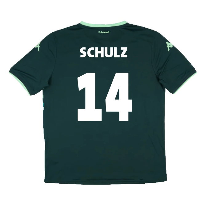 Borussia Monchengladbach 2015-16 Away Shirt (Mint) (Schulz 14)