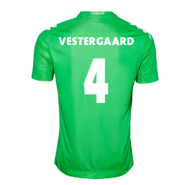 Borussia Monchengladbach 2016-18 Away Shirt ((Very Good) XL) (Vestergaard 4)