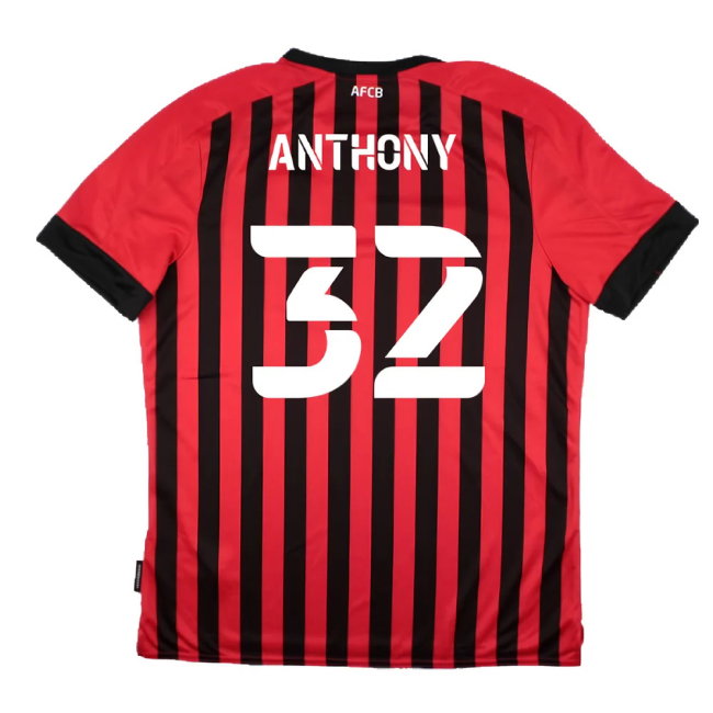 Bourenmouth 2021-22 Home Shirt (Sponsorless) (S) (Mint) (Anthony 32)