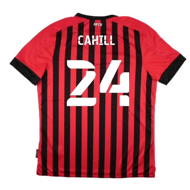 Bourenmouth 2021-22 Home Shirt (Sponsorless) (S) (Mint) (Cahill 24)