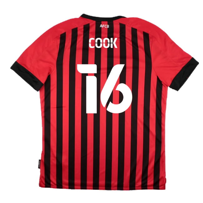 Bourenmouth 2021-22 Home Shirt (Sponsorless) (XL) (Mint) (Cook 16)