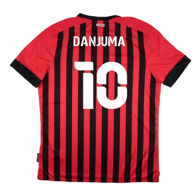 Bourenmouth 2021-22 Home Shirt (Sponsorless) (XL) (Excellent) (Danjuma 10)