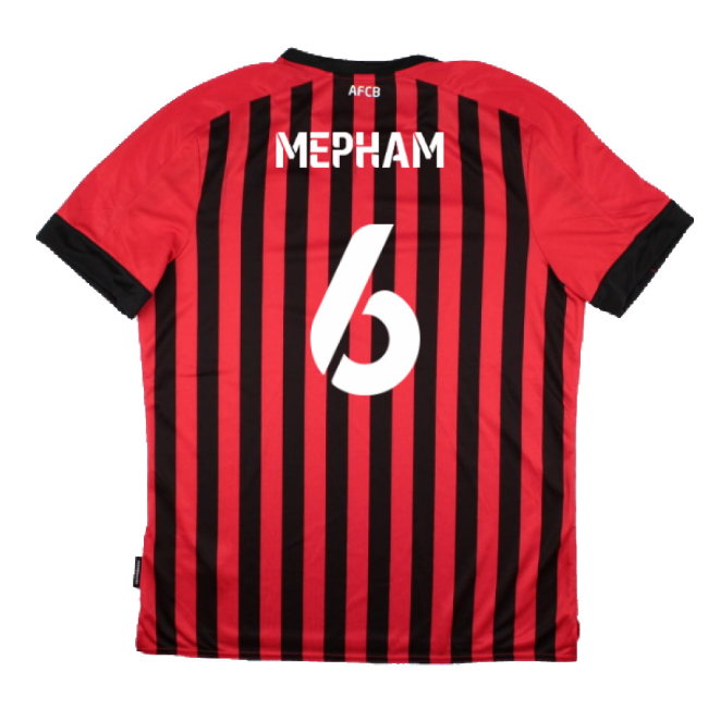 Bourenmouth 2021-22 Home Shirt (Sponsorless) (M) (Mint) (Mepham 6)