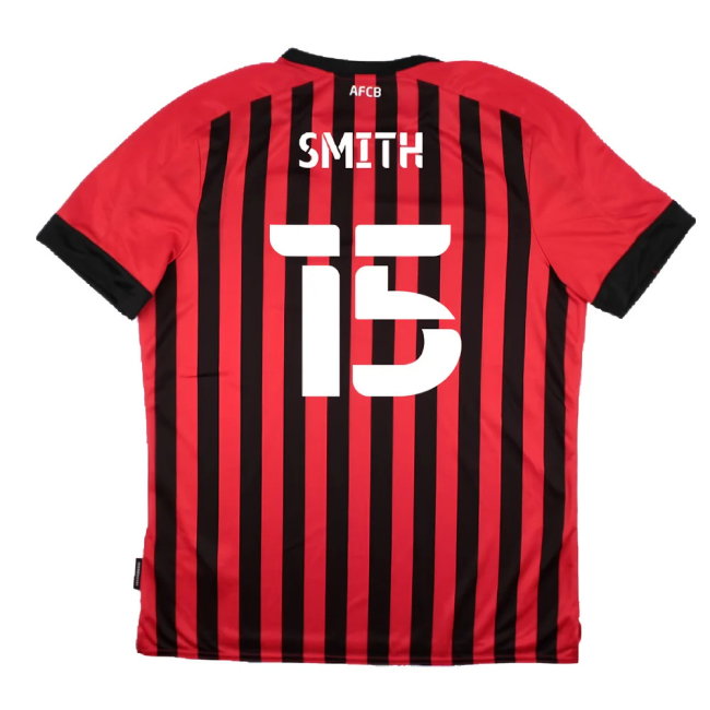 Bourenmouth 2021-22 Home Shirt (Sponsorless) (XL) (Mint) (Smith 15)