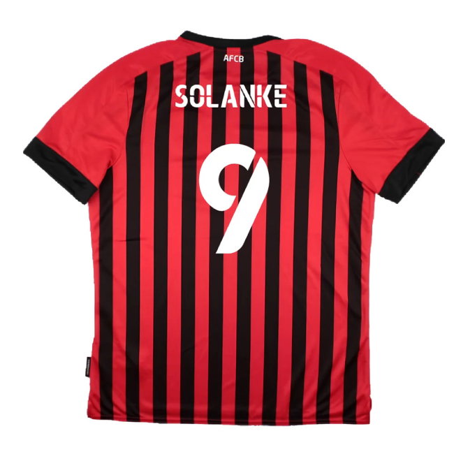 Bourenmouth 2021-22 Home Shirt (Sponsorless) (S) (Mint) (Solanke 9)
