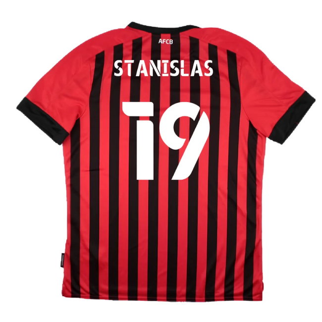 Bourenmouth 2021-22 Home Shirt (Sponsorless) (S) (Mint) (Stanislas 19)