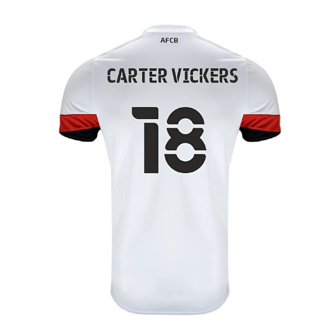 Bournemouth 2021-22 Away Shirt (Sponsorless) (XXL) (Carter Vickers 18) (Excellent)