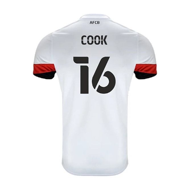 Bournemouth 2021-22 Away Shirt (Sponsorless) (XXL) (Cook 16) (Excellent)