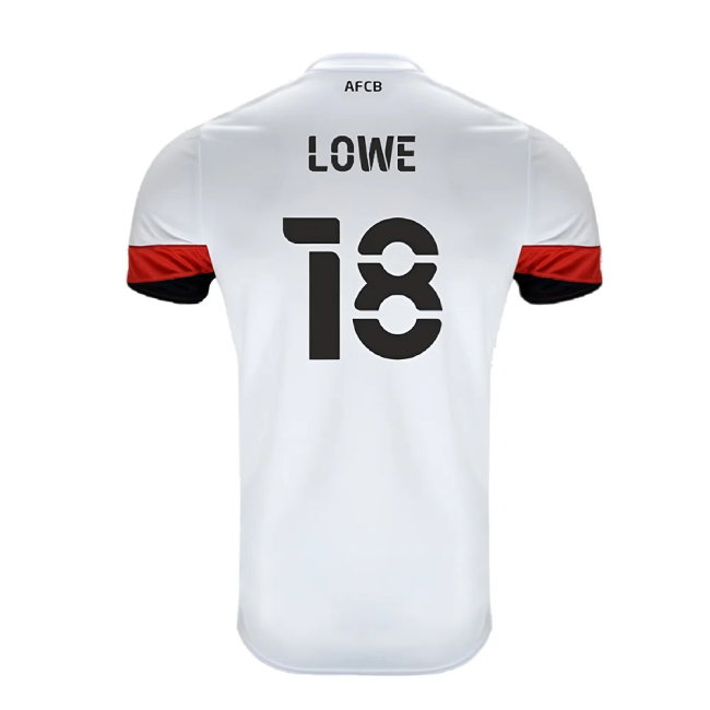 Bournemouth 2021-22 Away Shirt (Sponsorless) (XXL) (Lowe 18) (Excellent)