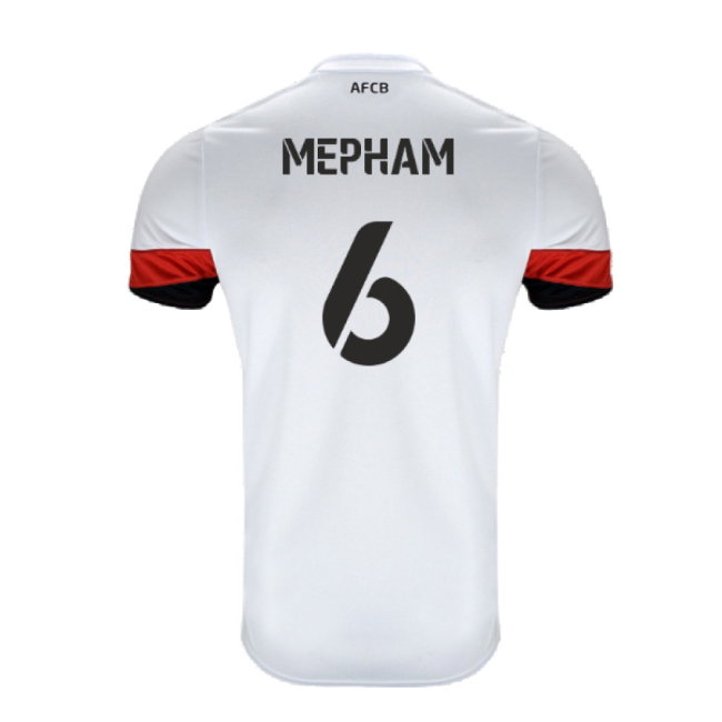 Bournemouth 2021-22 Away Shirt (Sponsorless) (XXL) (Mepham 6) (Excellent)