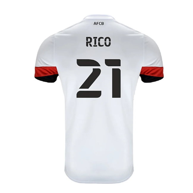 Bournemouth 2021-22 Away Shirt (Sponsorless) (XXL) (Rico 21) (Excellent)