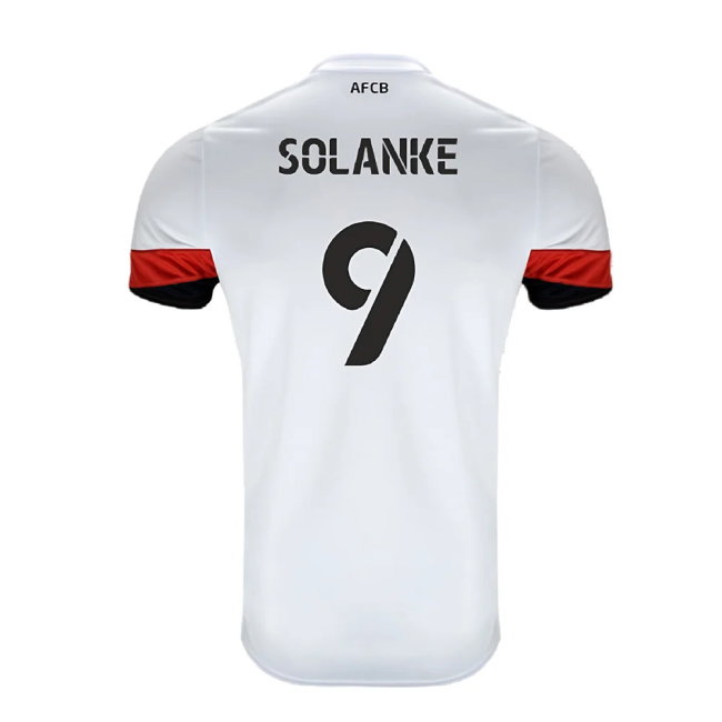 Bournemouth 2021-22 Away Shirt (Sponsorless) (XXL) (Solanke 9) (Excellent)