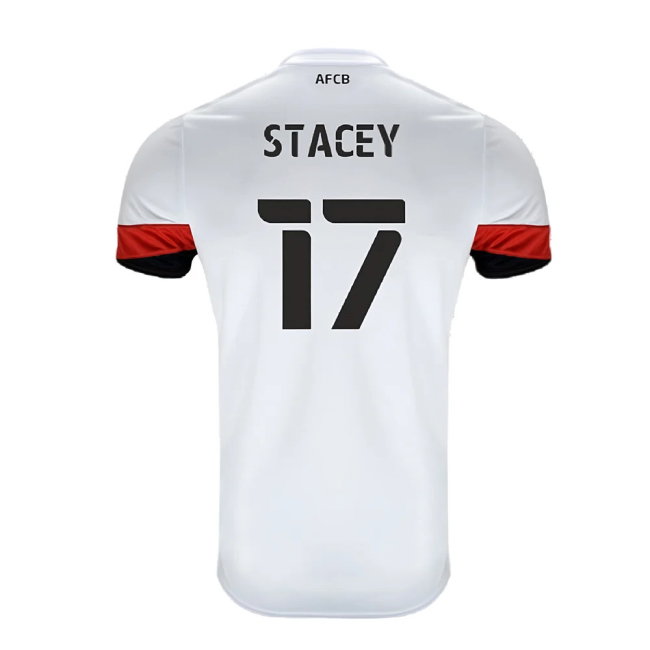 Bournemouth 2021-22 Away Shirt (Sponsorless) (XXL) (Stacey 17) (Excellent)
