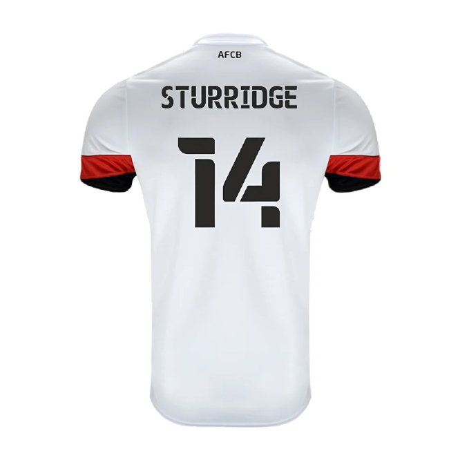 Bournemouth 2021-22 Away Shirt (Sponsorless) (XXL) (Sturridge 14) (Excellent)