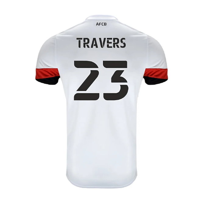 Bournemouth 2021-22 Away Shirt (Sponsorless) (XXL) (Travers 23) (Excellent)