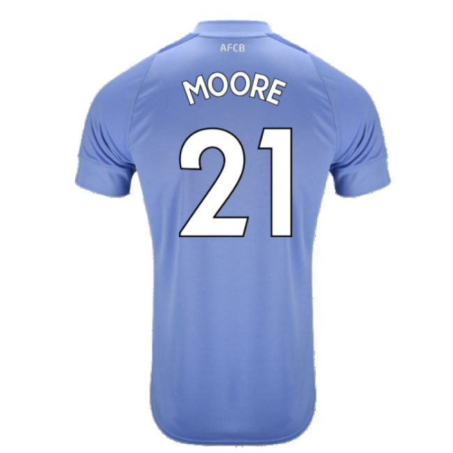 Bournemouth 2022-23 Away Shirt (L) (MOORE 21) (Excellent)