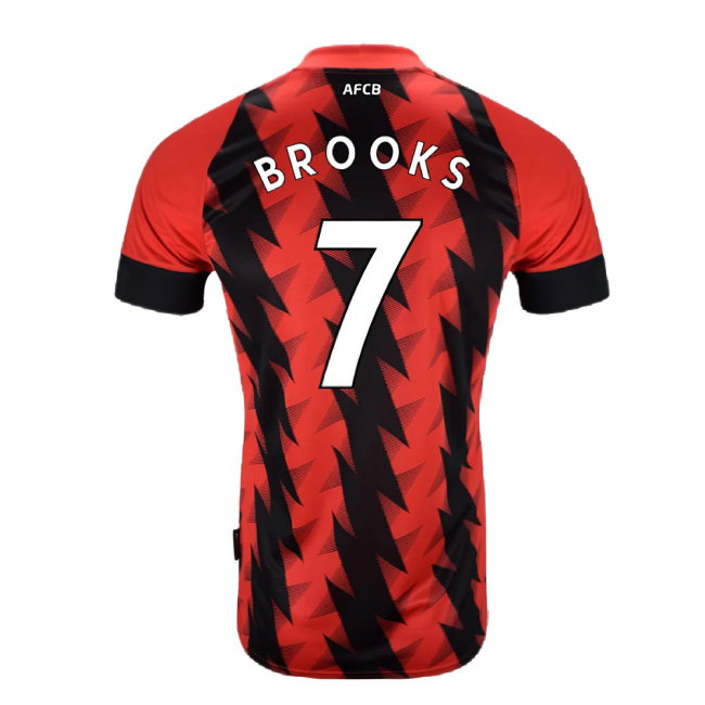 Bournemouth 2022-23 Home Shirt (Sponsorless) (L) (BROOKS 7) (Excellent)