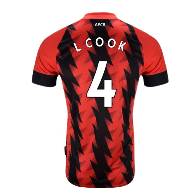 Bournemouth 2022-23 Home Shirt (Sponsorless) (L) (L COOK 4) (Excellent)