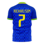 Brazil 2021-2022 Away Concept Football Kit (Fans Culture) (RICHARLISON 7)