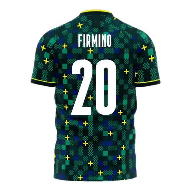 Brazil 2025-2026 Third Concept Football Kit (Libero) (FIRMINO 20)