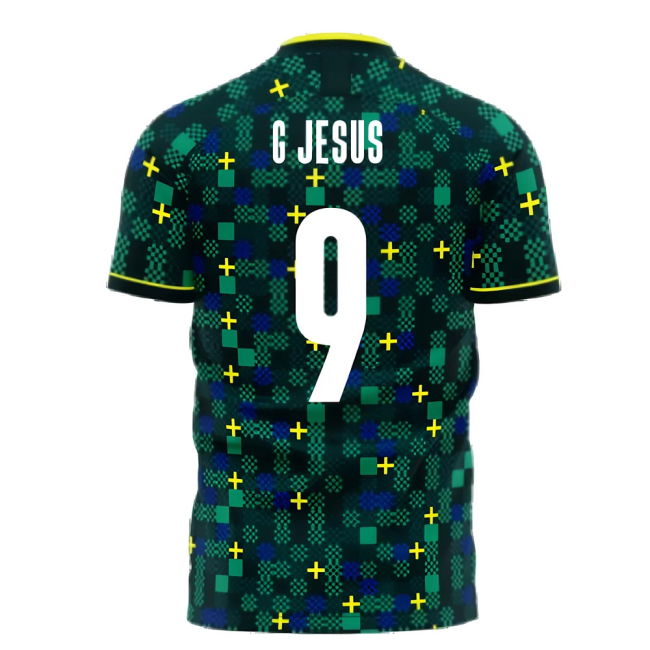 Brazil 2025-2026 Third Concept Football Kit (Libero) (G JESUS 9)