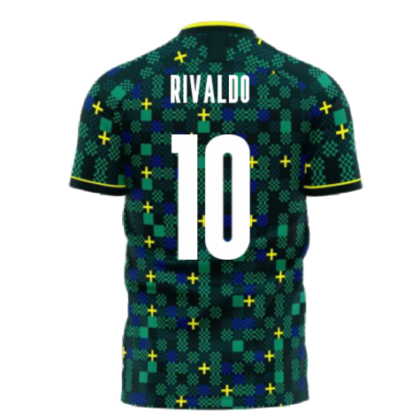 Brazil 2023-2024 Third Concept Football Kit (Libero) (RIVALDO 10)
