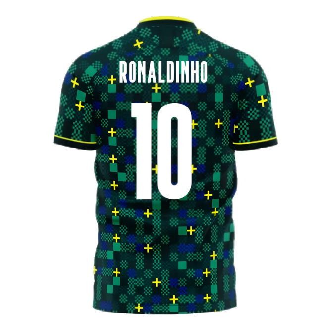 Brazil 2025-2026 Third Concept Football Kit (Libero) (RONALDINHO 10)