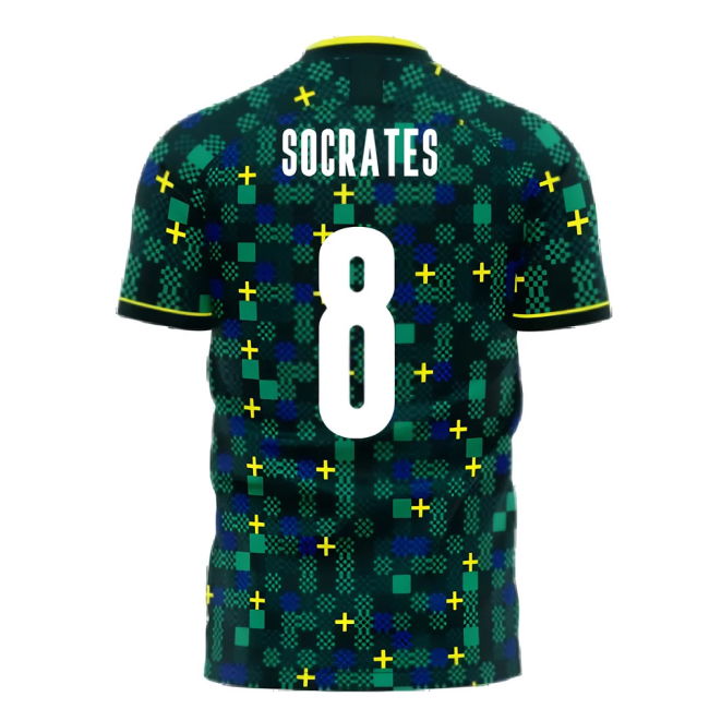 Brazil 2025-2026 Third Concept Football Kit (Libero) (SOCRATES 8)