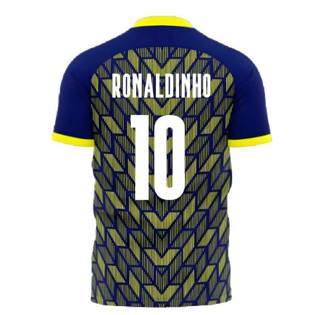 Brazil 2025-2026 Special Edition Concept Football Kit (Airo) (RONALDINHO 10)