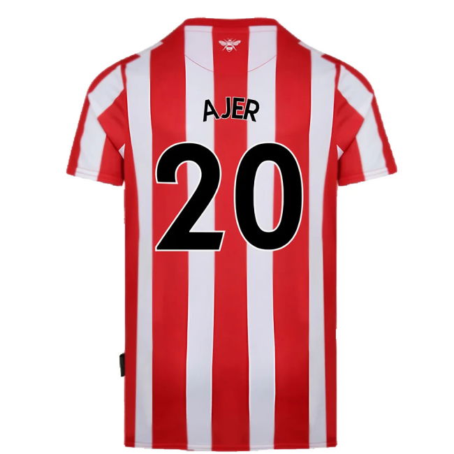 Brentford 2021-23 Home Shirt (L) (Mint) (AJER 20)