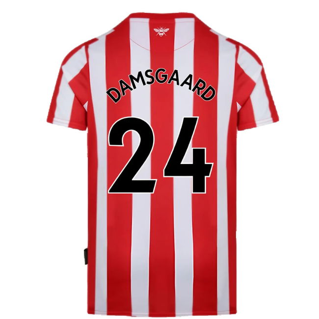 Brentford 2021-23 Home Shirt (L) (Mint) (DAMSGAARD 24)