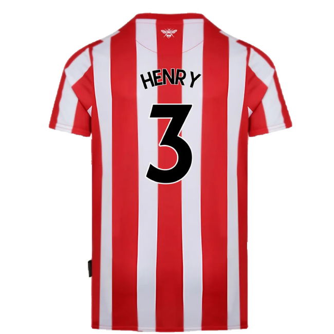 Brentford 2021-23 Home Shirt (L) (Mint) (HENRY 3)