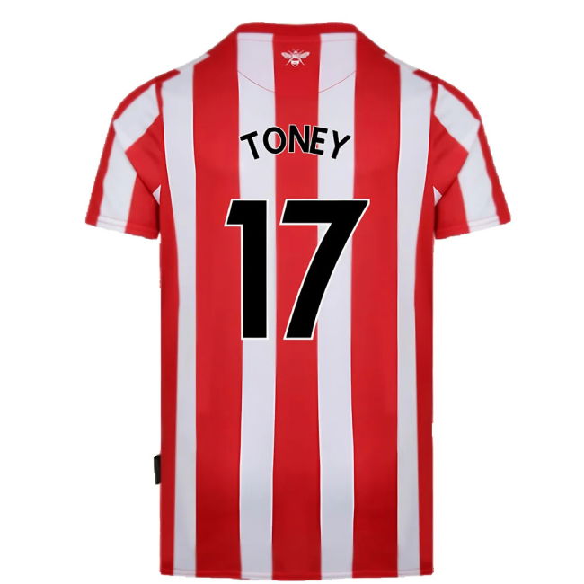 Brentford 2021-23 Home Shirt (XXL) (Mint) (TONEY 17)