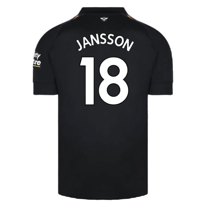 Brentford 2022-23 Third Shirt (Sponsorless) (S) (Excellent) (JANSSON 18)