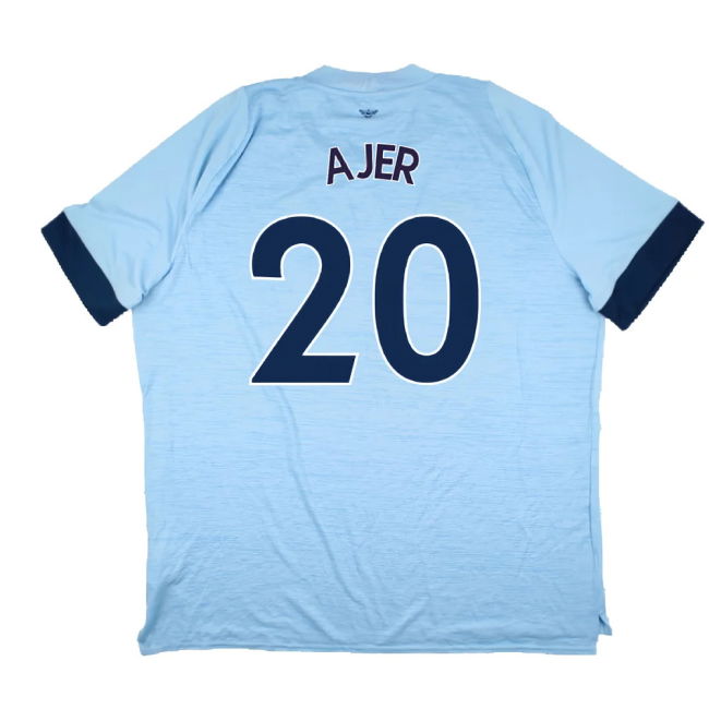 Brentford 2022-24 Away Shirt (Sponsorless) (3XL) (Excellent) (AJER 20)