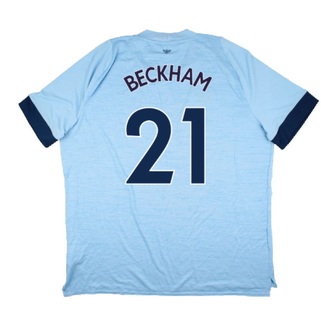 Brentford 2022-24 Away Shirt (Sponsorless) (3XL) (Excellent) (Beckham 21)