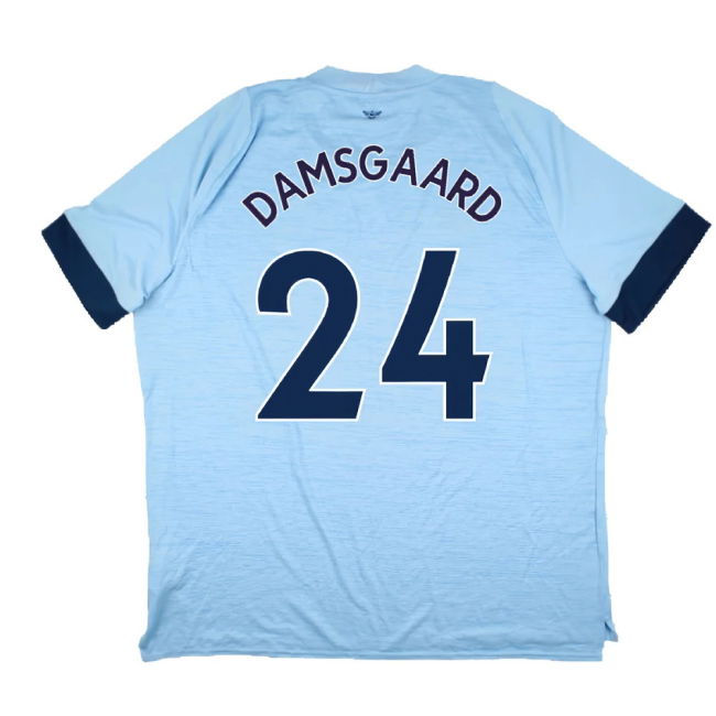 Brentford 2022-24 Away Shirt (Sponsorless) (3XL) (Excellent) (DAMSGAARD 24)