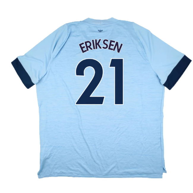 Brentford 2022-24 Away Shirt (Sponsorless) (3XL) (Excellent) (ERIKSEN 21)