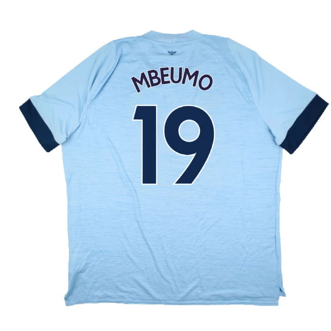 Brentford 2022-24 Away Shirt (Sponsorless) (3XL) (Excellent) (MBEUMO 19)