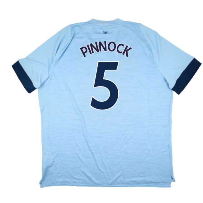 Brentford 2022-24 Away Shirt (Sponsorless) (3XL) (Excellent) (PINNOCK 5)