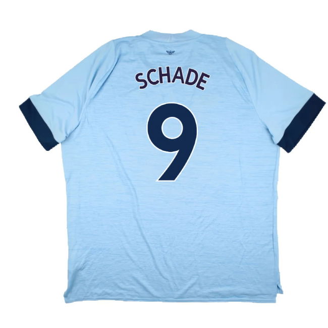 Brentford 2022-24 Away Shirt (Sponsorless) (3XL) (Excellent) (Schade 9)