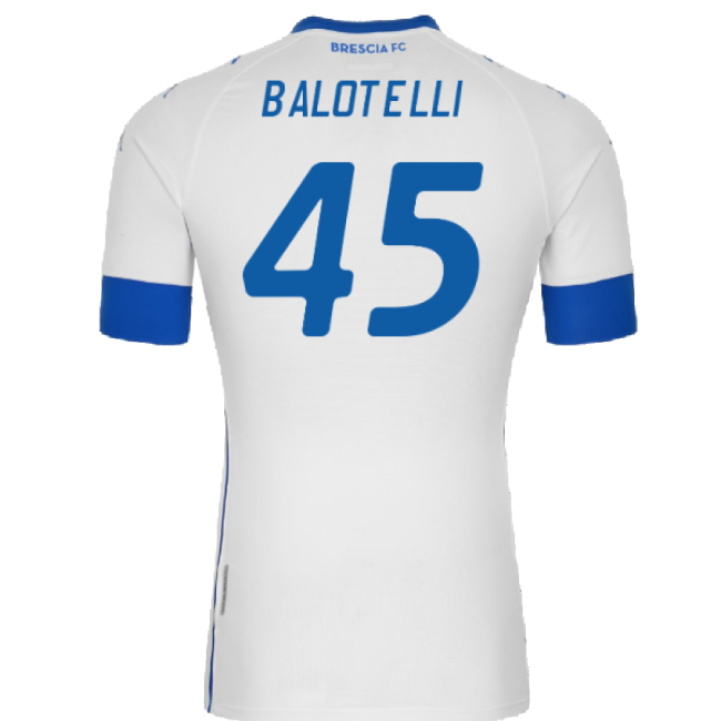 Brescia 2020-21 Away Shirt (Sponsorless) (XL) (BALOTELLI 45) (Mint)