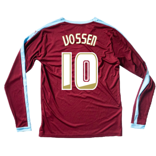 Burnley 2015-16 Long Sleeve Home Shirt ((Excellent) S) (Vossen 10)